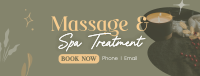 Massage and Spa Wellness Facebook Cover