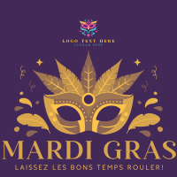 Mardi Gras Party T-shirt Image Preview