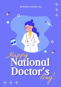 Doctors' Day Celebration Poster