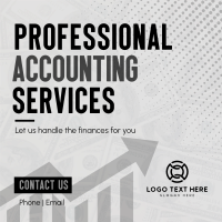 Accounting Professionals Instagram Post Design