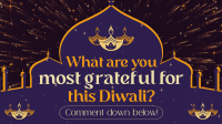 Diwali Gratefulness Tradition Video