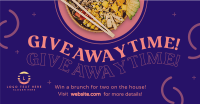 Giveaway Food Bowl Facebook Ad