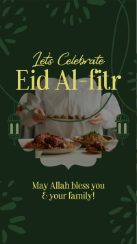 Eid Al Fitr Greeting Facebook Story