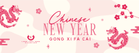 Lunar New Year Dragon Facebook Cover