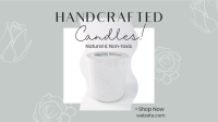 Handcrafted Candle Shop Facebook Event Cover