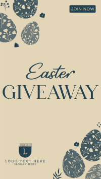 Easter Egg Giveaway Instagram Story