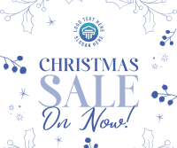 Decorative Christmas Sale Facebook Post