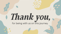 Organic Thank You Facebook Event Cover