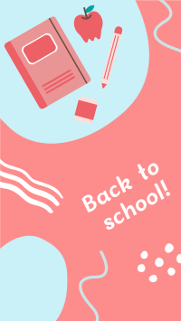 Cute Back to School Instagram Story