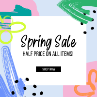 Colorful Spring Sale Instagram Post