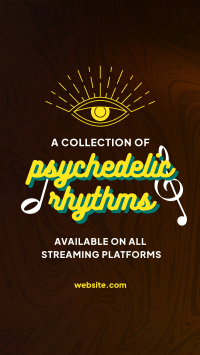 Psychedelic Collection Instagram Reel Design