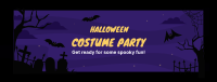 Halloween Costume Party Facebook Cover Image Preview