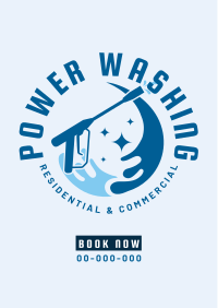 Power Washer Cleaner Flyer