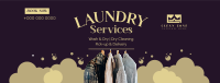 Dry Cleaning Service Facebook Cover Image Preview