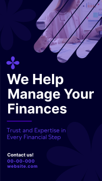 Abstract Financial Services Instagram Story