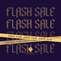 Gothic Flash Sale Instagram Post Image Preview