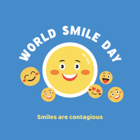 Emoticons Smile Day Instagram Post