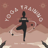 Let  Yoga Flow Instagram Post