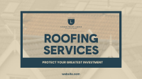 Roofing Service Investment Animation