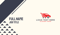 Automobile Shopping Cart Business Card