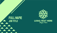 Green Organic Pattern Business Card Image Preview