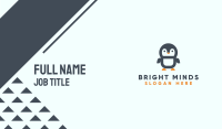 Cute Penguin Mascot Business Card