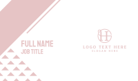 Pink Vogue HG Business Card