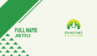 Green Pine Tree Forest Business Card