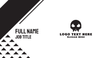 Black Skull Business Card example 4