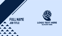 Volleyball Equipment Business Card example 2