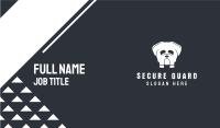 Magnetic Bulldog Business Card