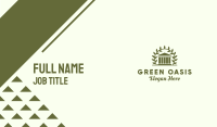 Green Laurel Museum Business Card Image Preview