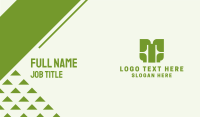 Green T Axe Business Card Design