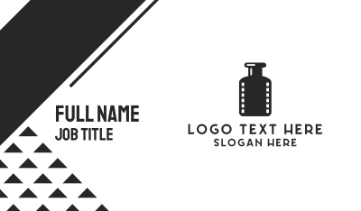 Film Bottle Business Card Image Preview