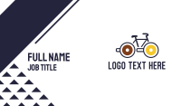 Lollipop Bicycle Business Card Design