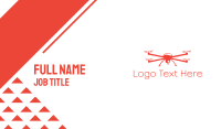 Red Drone Business Card
