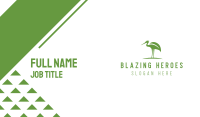 Green Stork Business Card Image Preview