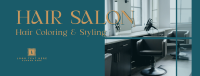 Hair Styling Salon Facebook Cover