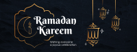 Ramadan Pen Stroke Facebook Cover