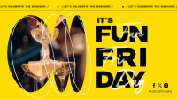 Fun Friday Party Celebrate Animation