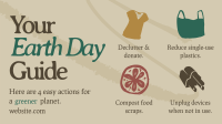 Earth Day Tips Animation