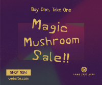 Psychedelic Mushroom Sale Facebook Post