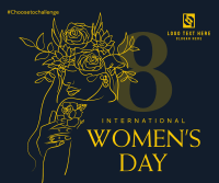 Rose Women's Day Facebook Post