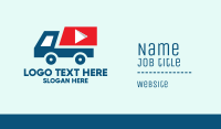 Youtube Truck Business Card