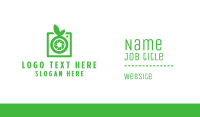 Green Camera Business Card example 3