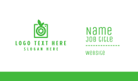 Green Food Photography Business Card