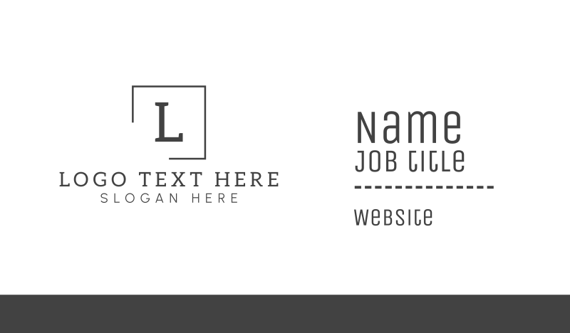 Business Business Card example 1
