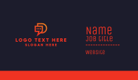 Dating Chat Business Card example 1