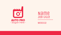 Pink Camera Factory Business Card