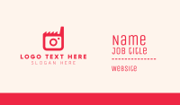 Pink Camera Factory Business Card